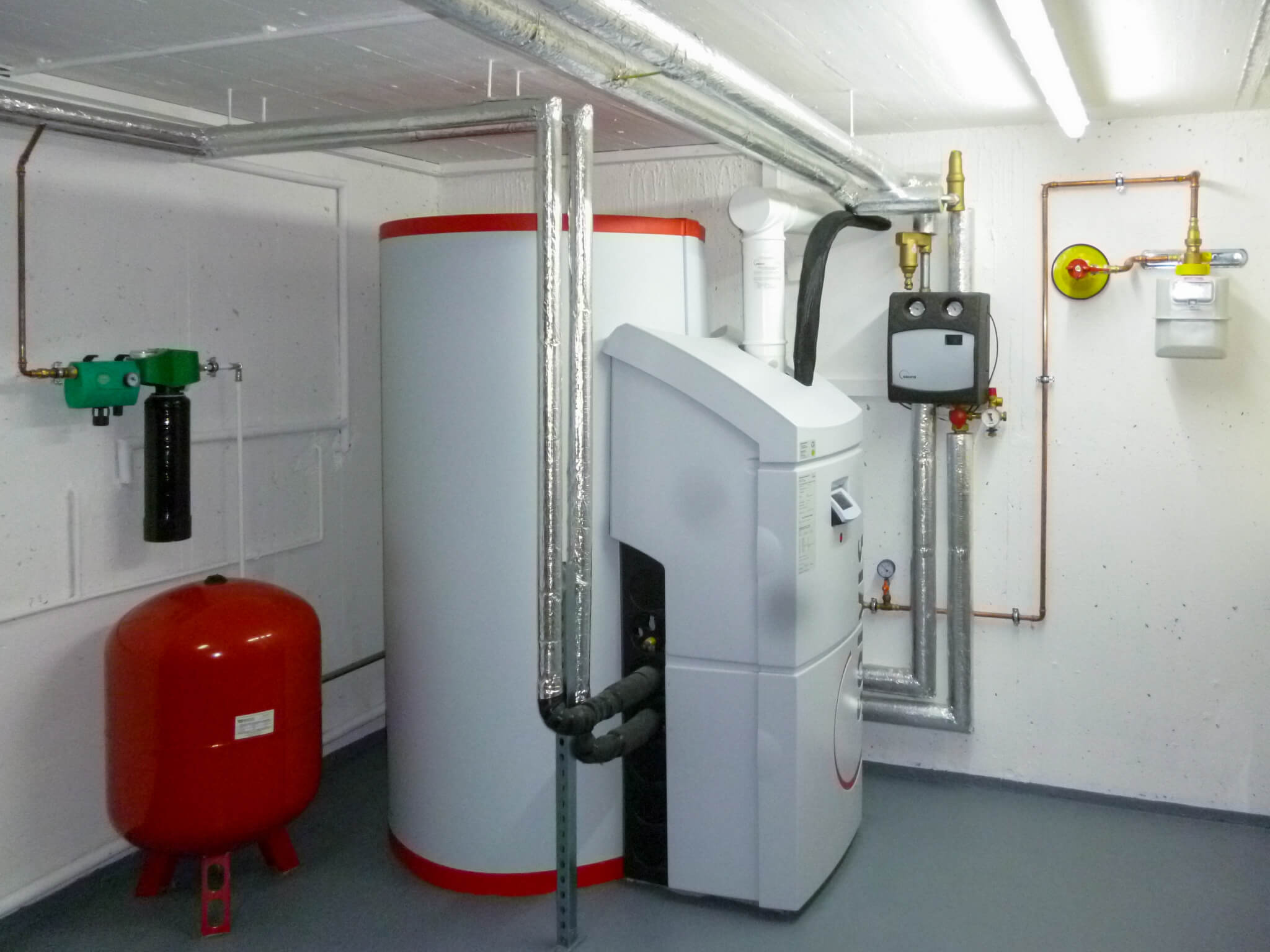 Heizungsmodernisierung einer Gasheizung durch Solvis Wärmepumpe in Kirchheim unter Teck 1