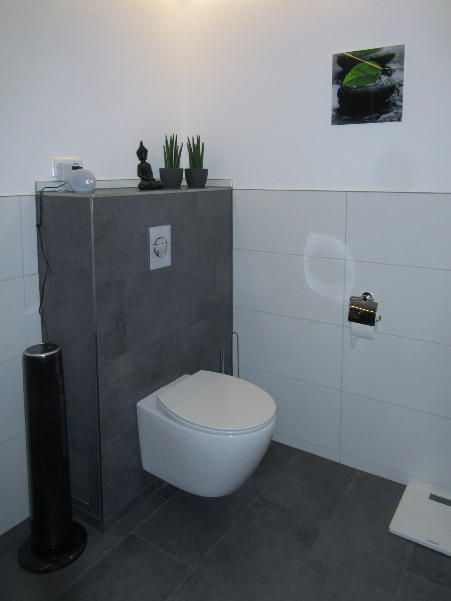 Luxoriöse Komplettbadsanierung mit bodenebener Dusche in Kirchheim - Schafhof 4